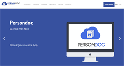 Desktop Screenshot of persondoc.com