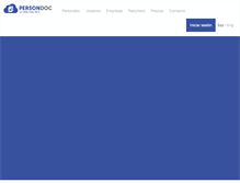 Tablet Screenshot of persondoc.com
